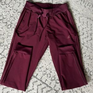 Adidas pants, maroon, size S. Removed tags but never worn.